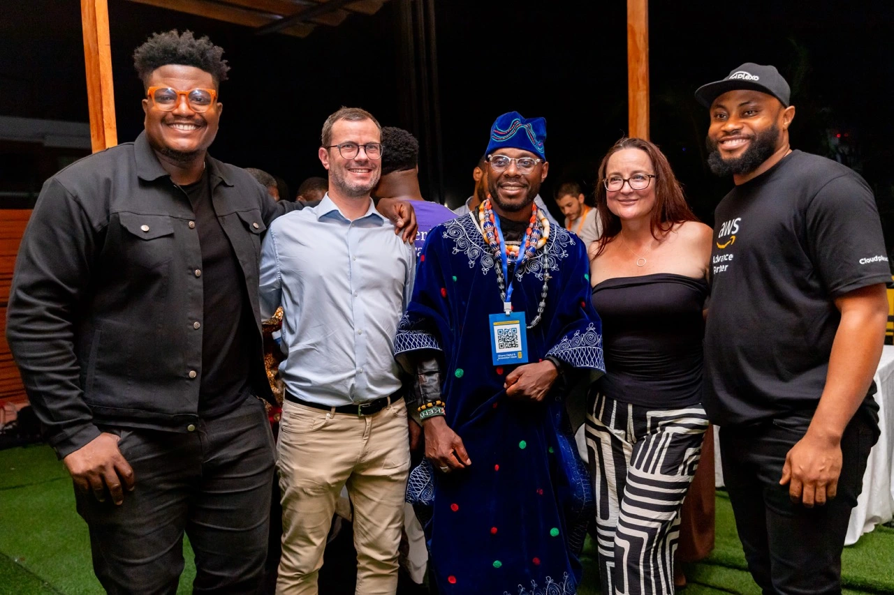 Team photo at summit